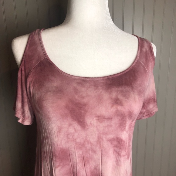 Pink Rose Tie Dye Dress - Picture 6 of 8